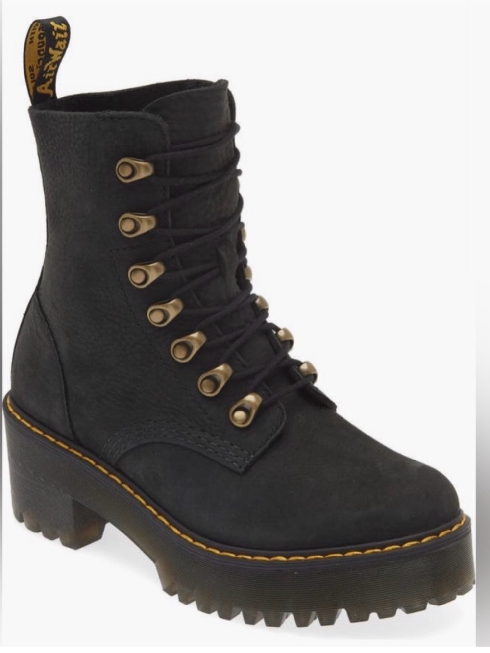 Dr. Martens Leona boots suede